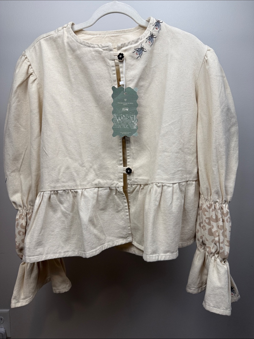💠NWT Zonae Flow Cotton Jacket (XS/S)